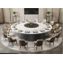 18-seat 3.0-meter electric Lazy Susan round dining table